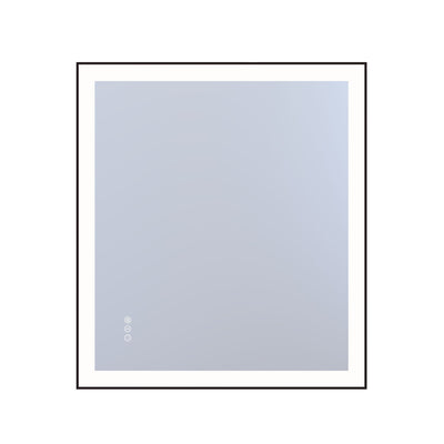 Miroir de salle de bain LED Sumerain avec éclairage, 32"x36", miroir anti-buée avant et arrière pour mur, luminosité réglable, 3 températures de couleur