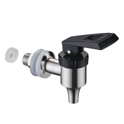 Sumerain Robinet de distributeur de boissons, distributeur de robinet en acier inoxydable de qualité supérieure pour pot, jus, boisson froide, vin, bière