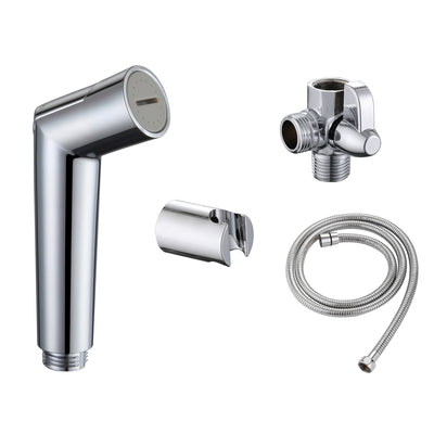 Pulvérisateur de douche pour animaux SUMERAIN, accessoire de douche pour chien avec diverteur en laiton massif, pulvérisateur à débit réglable, tuyau extra-long de 8 pieds, finition chrome