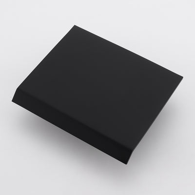 Matte Black High Flow Wall Mounted Waterfall Tub Faucet Spout