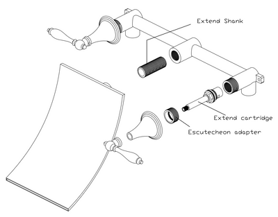 Pièces d'extension personnalisées Sumerain S1100CW