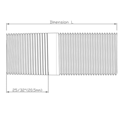 Sumerain S6111XI customized extension shank
