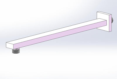 Pièce de rechange pour bras de douche Sumerain